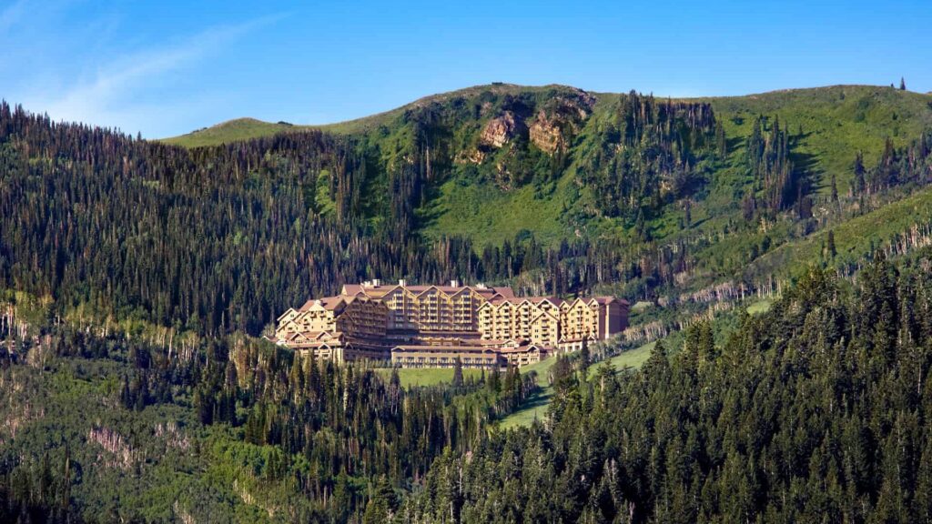 Our top pick in the best luxury hotels in Park City, the Montage Deer Valley.