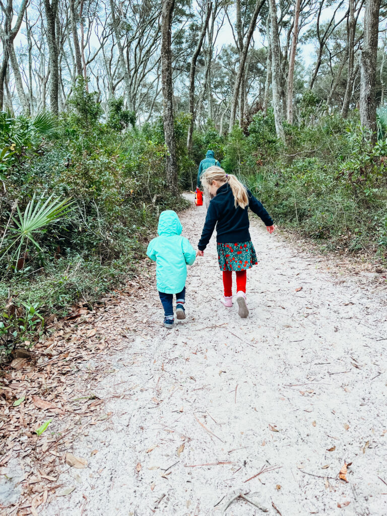 best things to do in Jacksonville, FL with toddlers include hiking along sandy trails